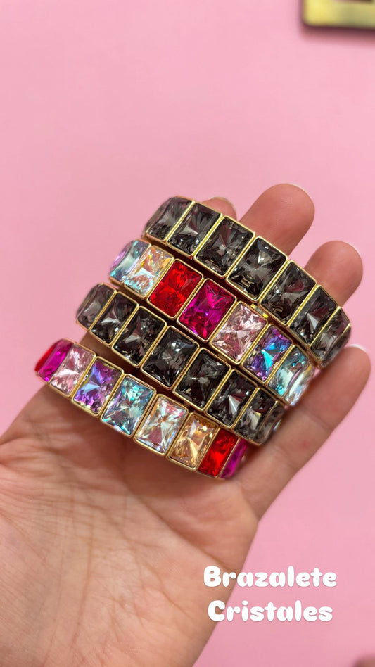 Brazalete cristales